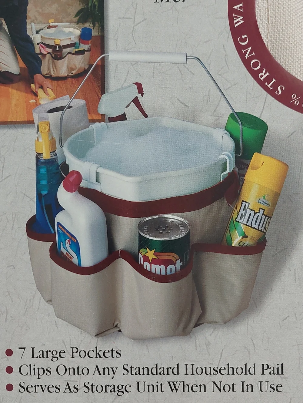 FISKARS HomeBoss Cleaning Supplies Organizer NIB